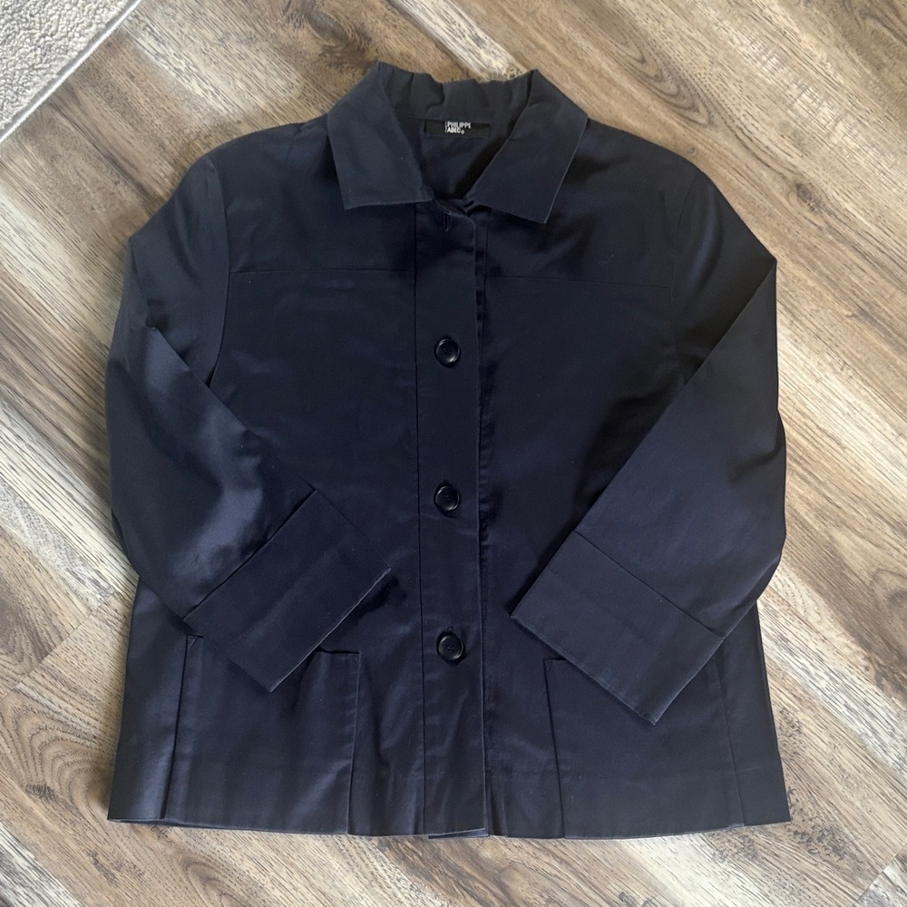Philippe Adec Dark Gray blue Women's Jacket 🎄